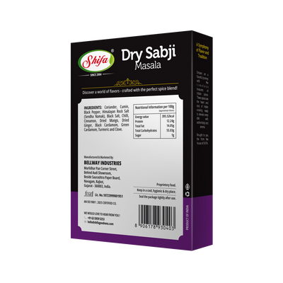 Dry Sabji Masala
